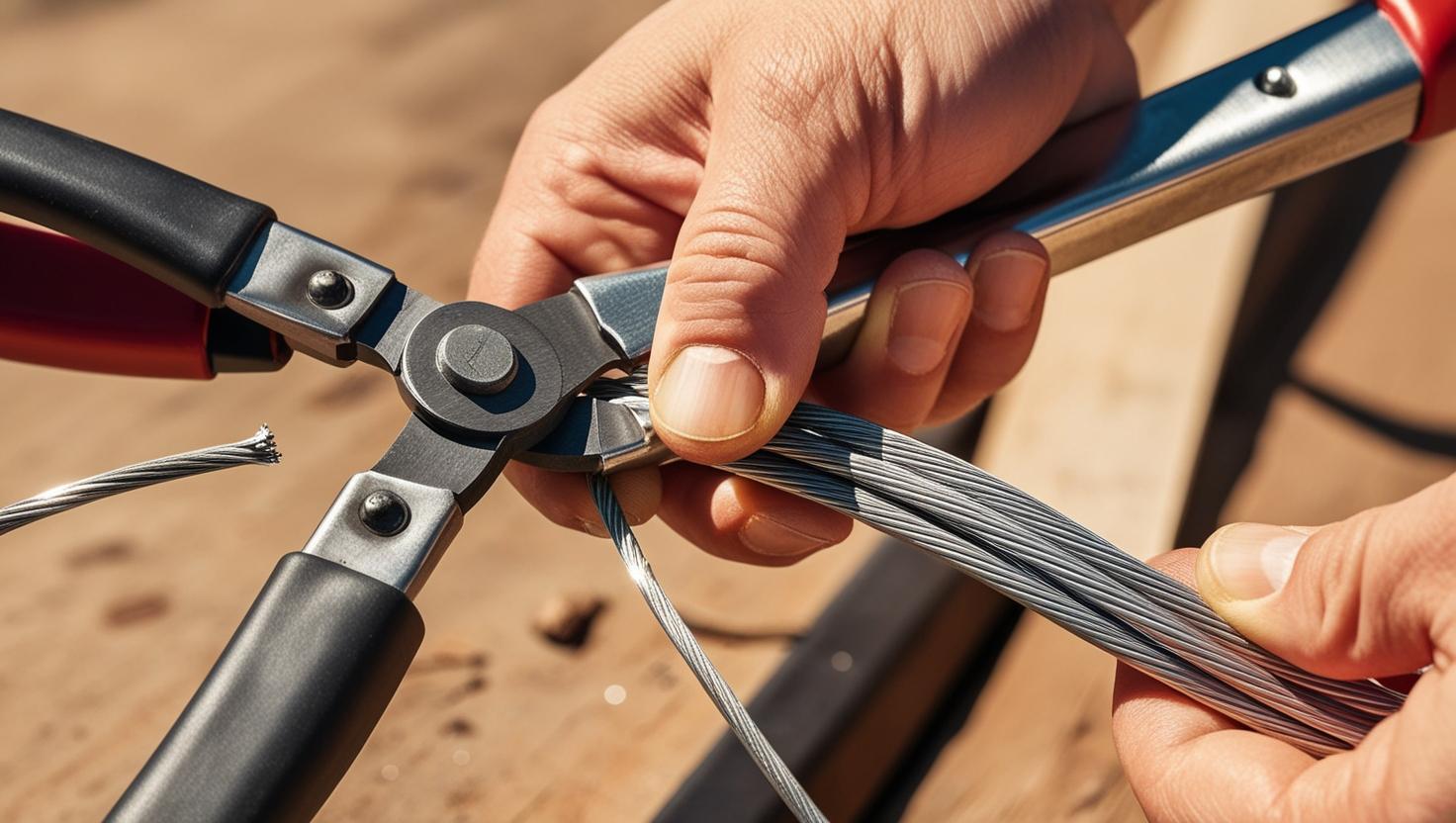 cutting metal wire