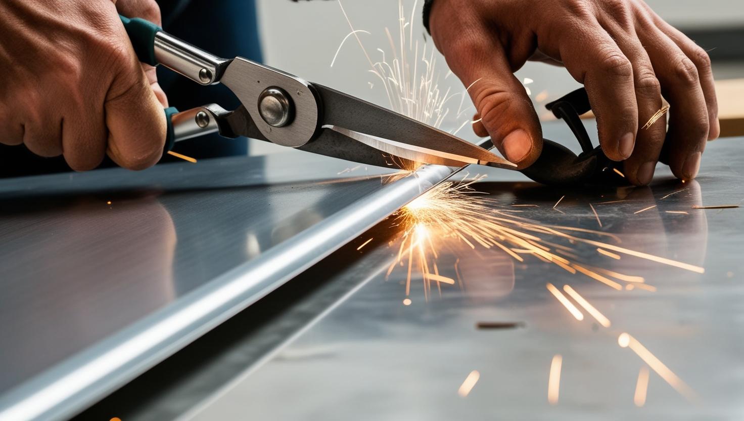 cutting sheet metal