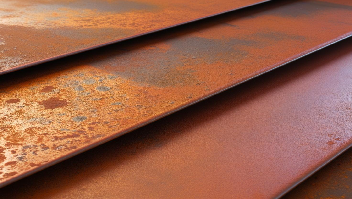 oxidizing sheet metal